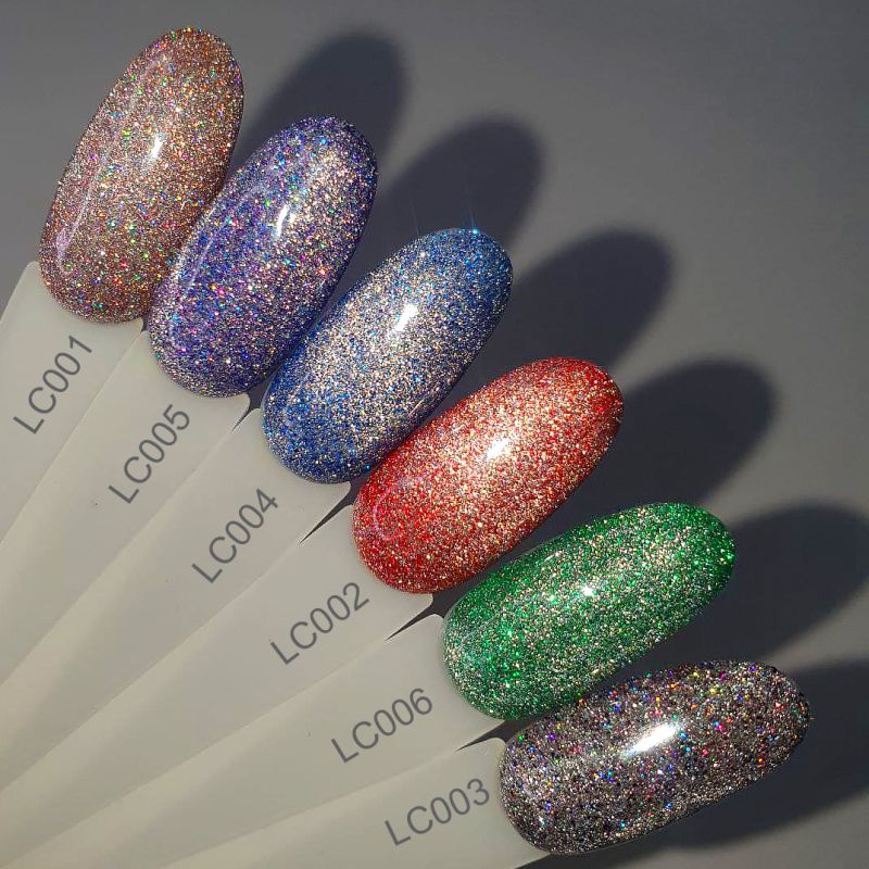 Гель-лак Komilfo Luminous Cat Eye 006 (зелений), 8 мл