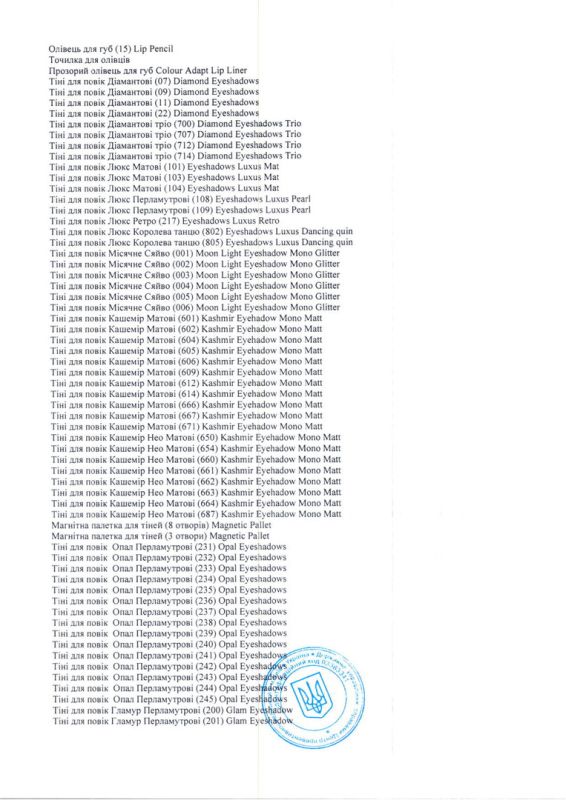 Hygienic certificates Paese