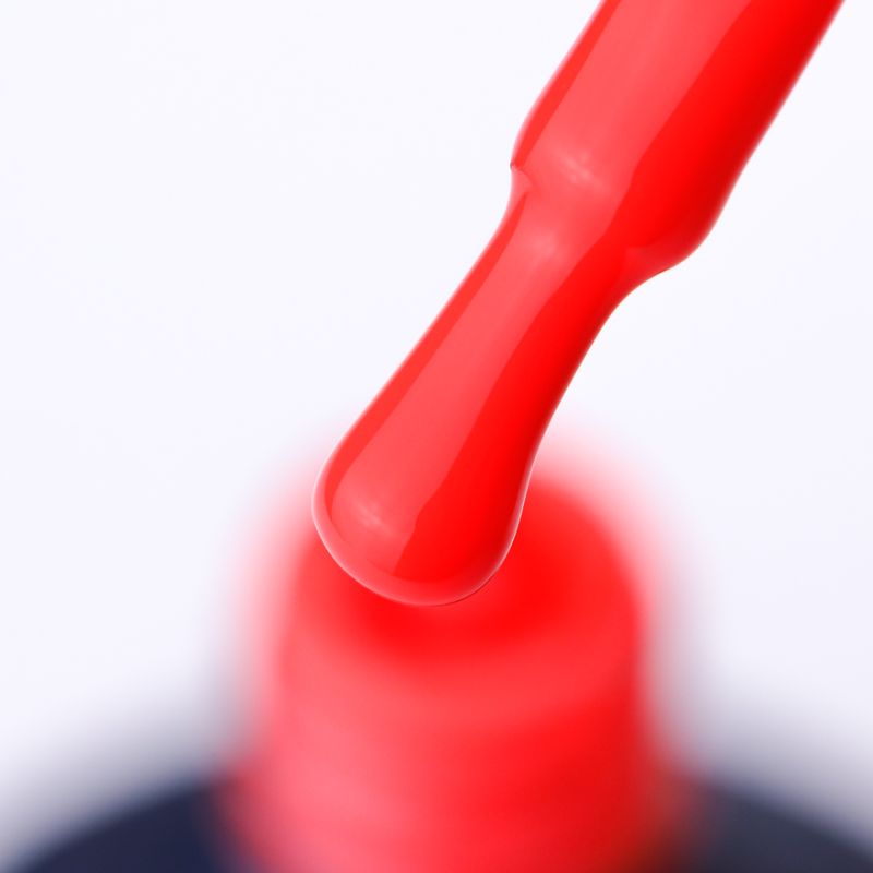 Гель-лак NUB №229 Colorful Flash (яскравий кораловий, емаль), 8 мл