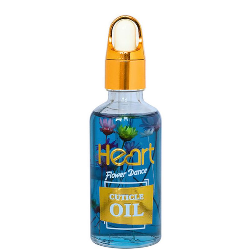 Цветочное масло для кутикулы HEART - Vanilla (ваниль), 30 мл