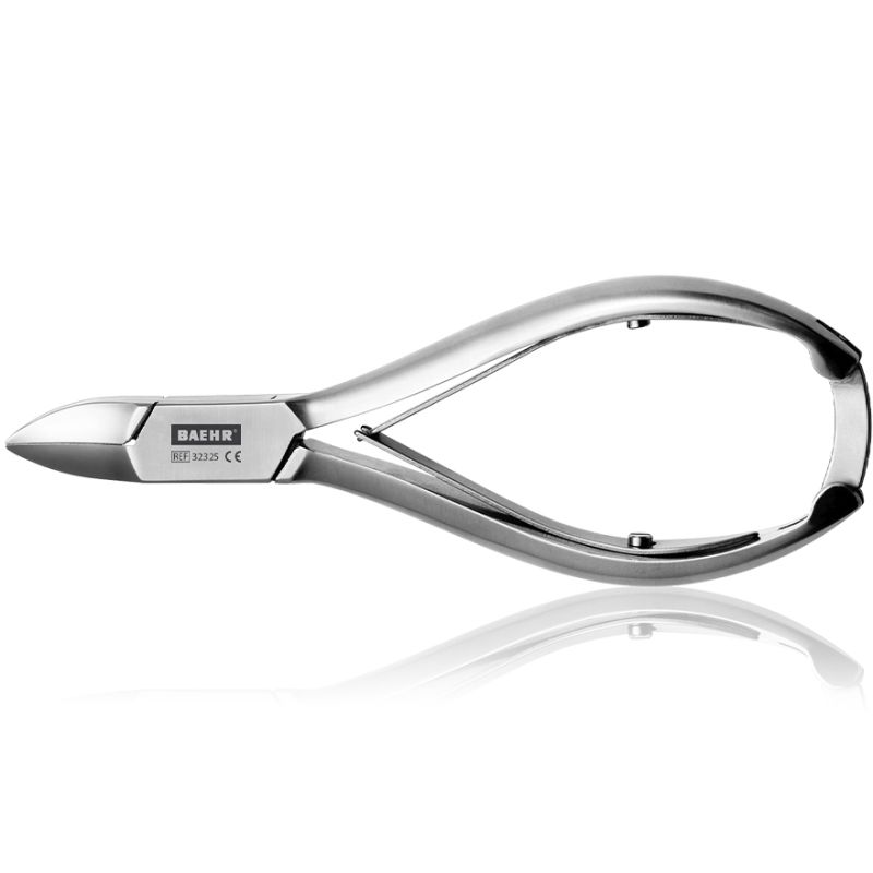 Baehr Nippers for nails and skin, 14 cm