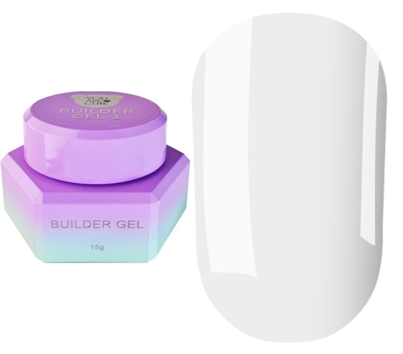 You Are Cute Гель для нарощування Builder Gel №01, 15 мл
