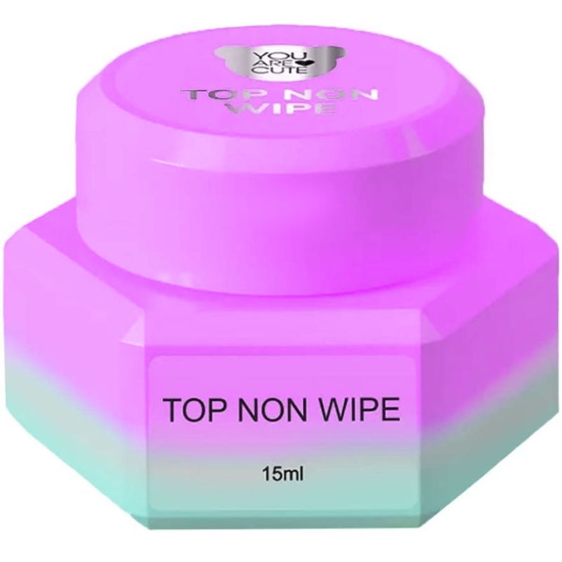 You Are Cute Топ для гель-лаку без липкого шару Top Non Wipe, 15 мл