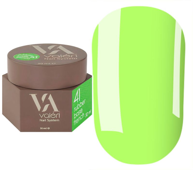 Valeri База для нігтів Rubber Base French №41, 30 мл