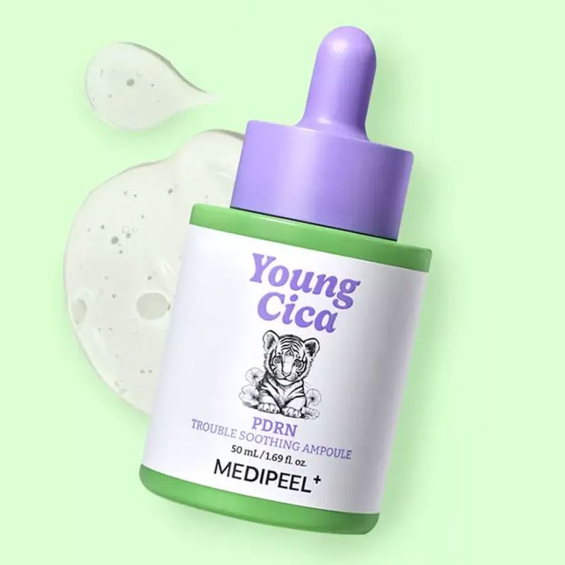 MEDI-PEEL Сироватка заспокійлива з екзосомами та PDRN Young Cica PDRN Trouble Soothing Ampoule, 50 мл