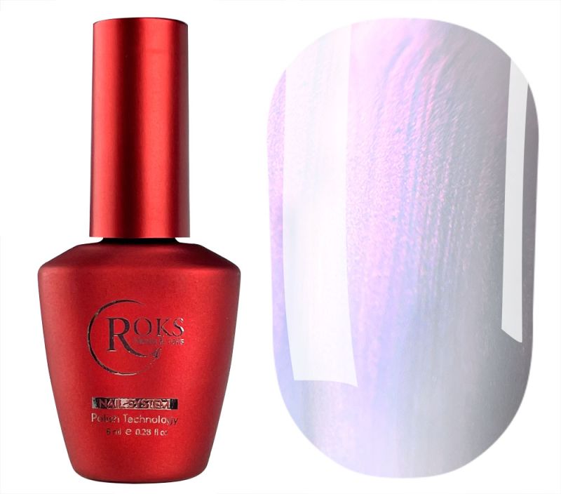Roks Top for nails Top No. 1 pink pearl, 8 ml