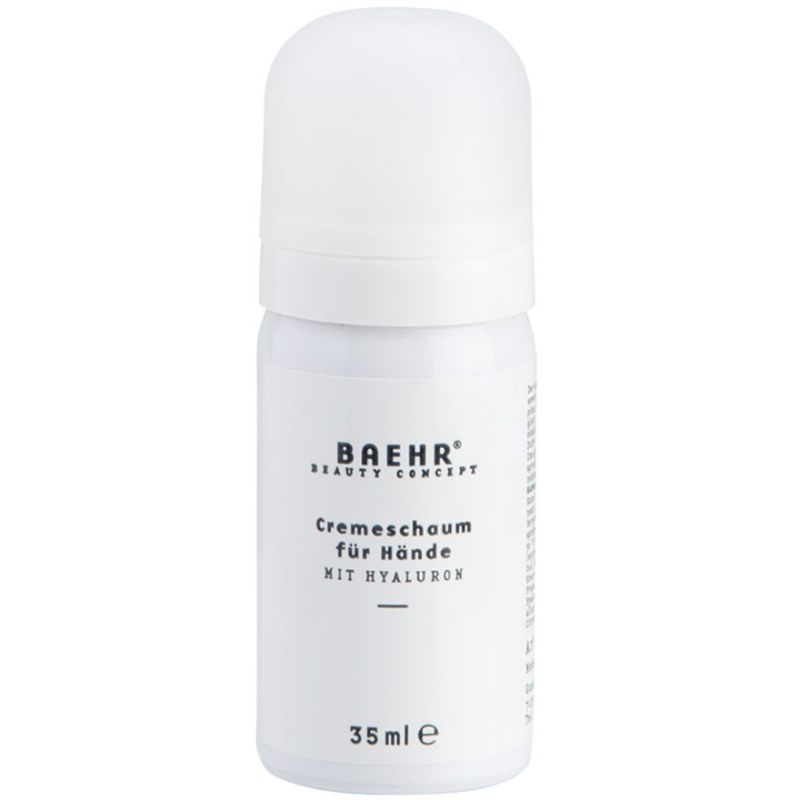 BAEHR Cremeschaum für Hände mit Hyaluron cream-foam for hands with hyaluronic acid, 35 ml