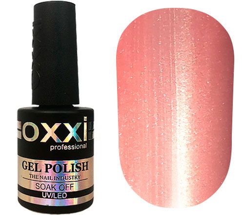 OXXI Гель-лак для ногтей Cat №077 (светлый коралловый, магнитный), 10 мл