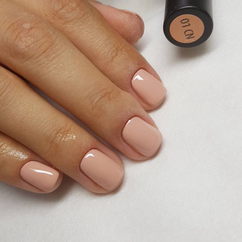 Gel polish Kodi Professional No. CN 001 (beige-russet, enamel), 8 ml