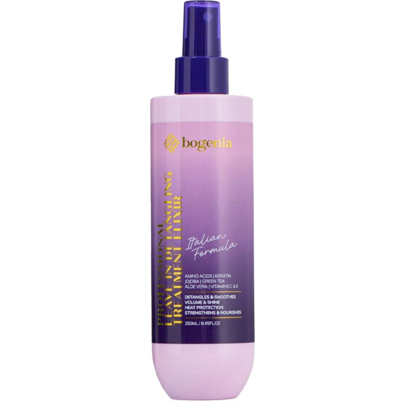 BOGENIA Спрей-эликсир Professional Leave-in Detangling Treatment Elixir, 250 мл