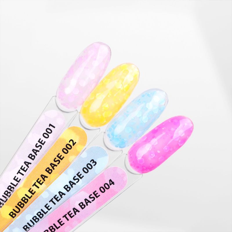Kira Nails База для нігтів Bubble Tea Base 001, 6 мл