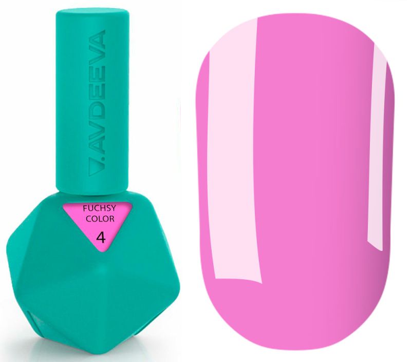 Victoria Avdeeva Гель-лак для нігтів Fuchsy Color №04, 12 мл
