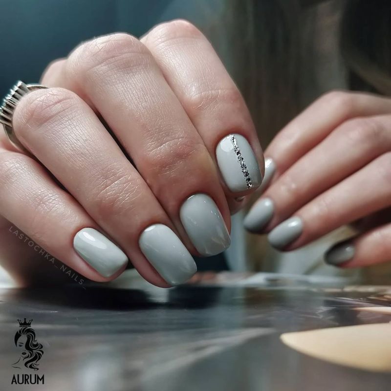Гель-лак Kira Nails №066 (світло-сірий, емаль), 6 мл