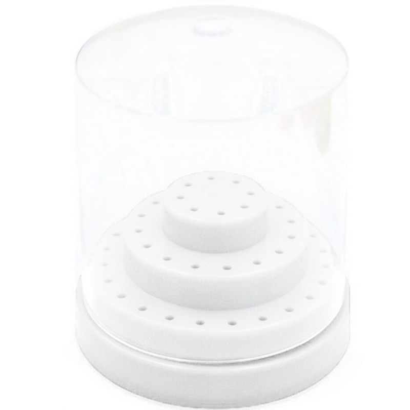 Stand for cutters (nozzles) with a lid (48 holes) large, white