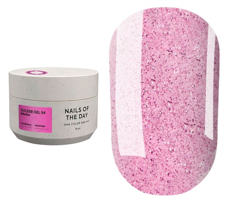 Nails Of The Day Гель для нігтів Builder gel 94, 15 мл