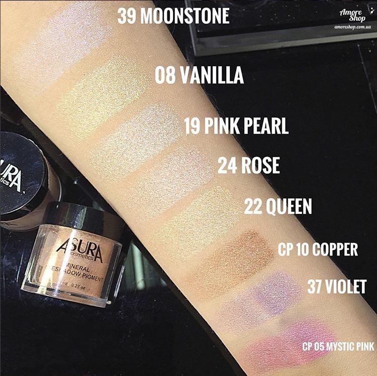 Asura Loose Mineral Pigment - 19 Pink Pearl 8ml