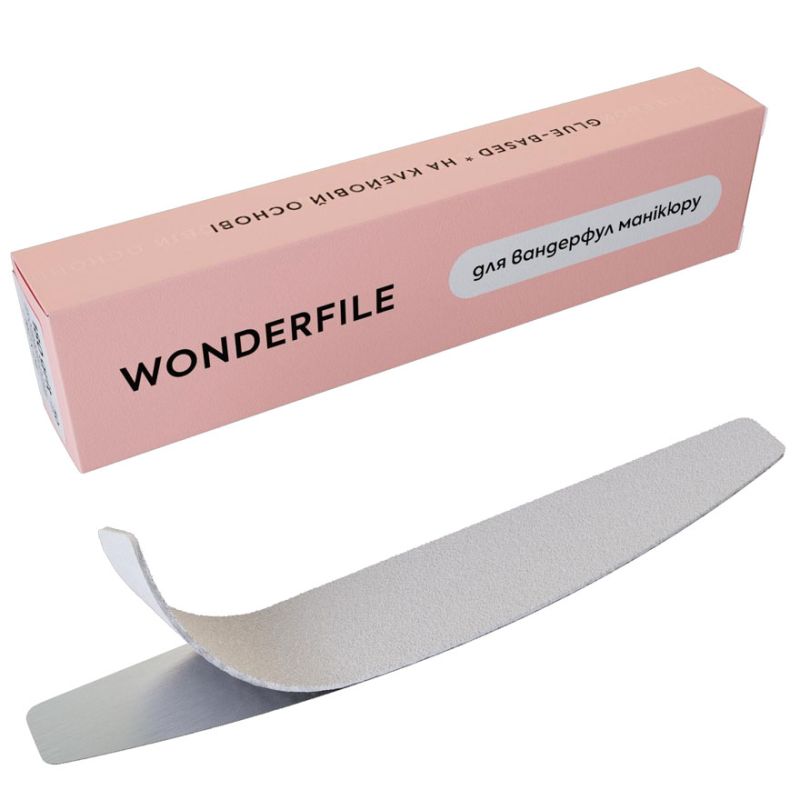 Wonderfile Foam files crescent 162*24, 180 gr (20 pcs)