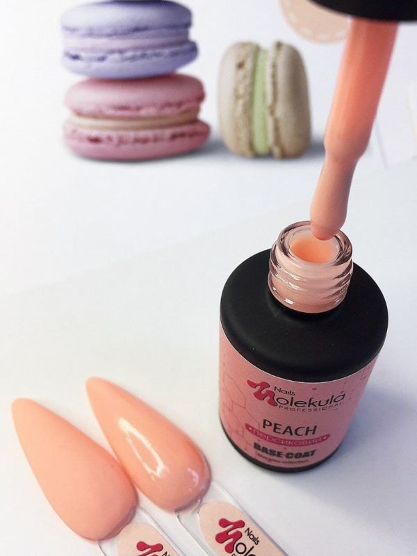 Molekula Base Color Peach (peach, enamel), 12 ml