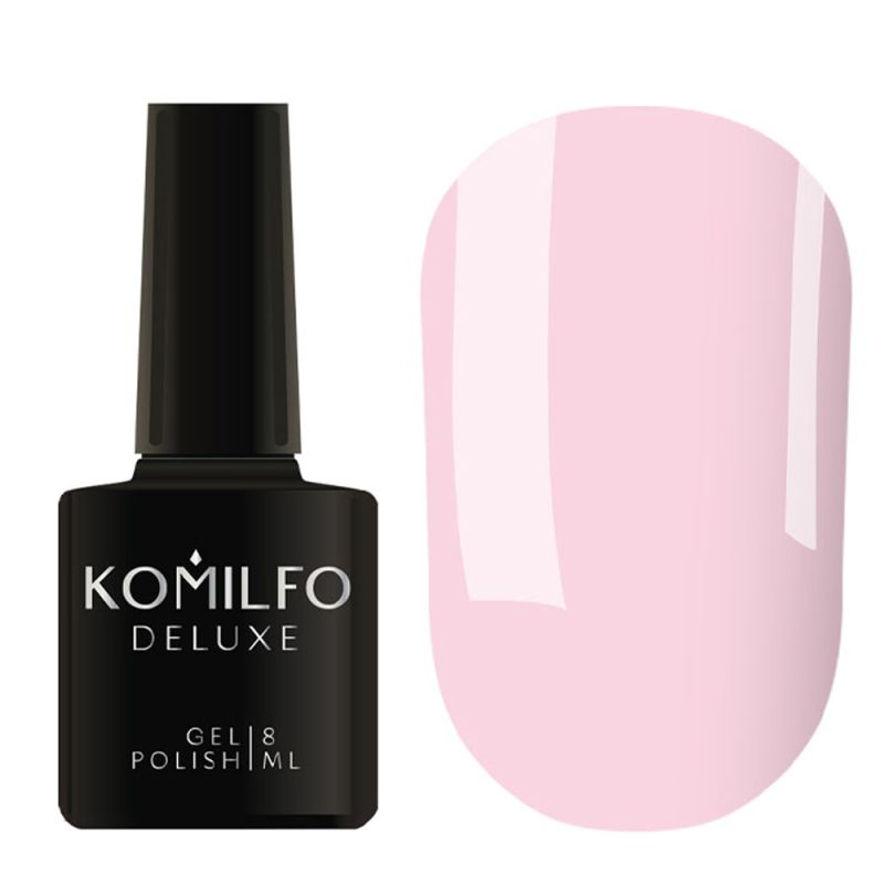 Gel polish Komilfo Deluxe Series D028 (delicate mauve, enamel), 8 ml.