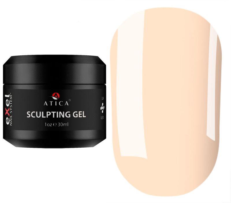 Atica Моделюючий гель Sculpting Gel Pastel Yellow 16, 30 мл