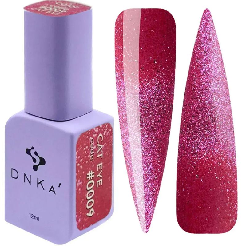 DNKa Гель-лак для ногтей Cat Eye HEMA/ TPO Free 0009, 12 мл