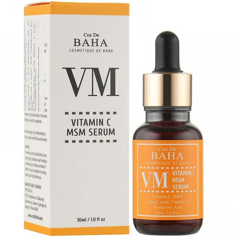 Cos De BAHA Сыворотка для лица с витамином C VM Vitamin C MSM Serum, 30 мл