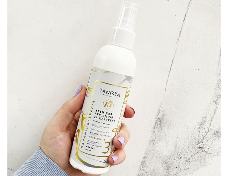 Tanoya hand, nail and cuticle cream, Collection 15, 200 ml