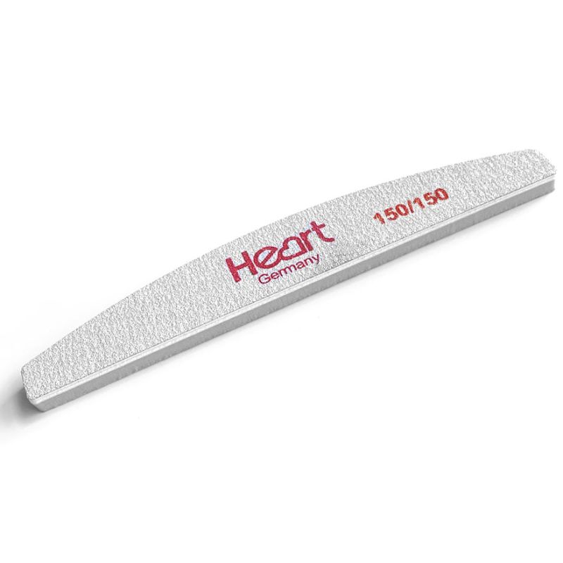 HEART Nail buff file Half 150/150, semicircle