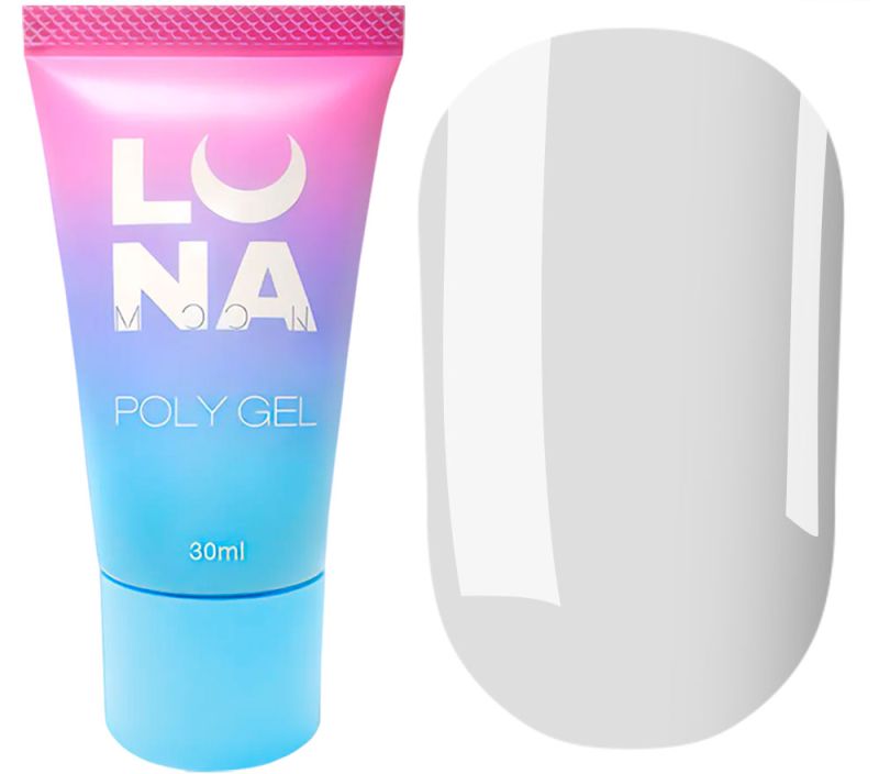 LUNA Полігель для нарощування Poly Gel №01, 30 мл