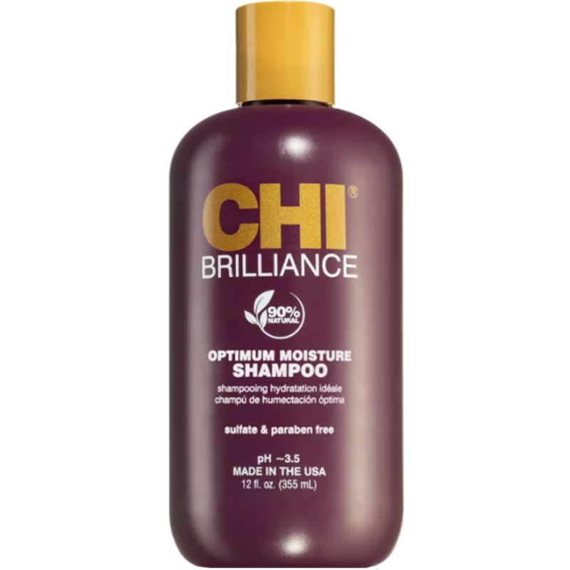 CHI Brilliance Optimum Moisture Shampoo Увлажняющий шампунь для волос, 355 мл