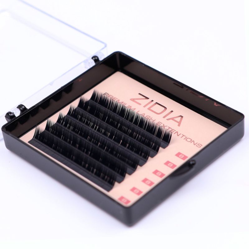 Zidia Premium Lash Extentions 6 лент - L0,07 х 8 mm