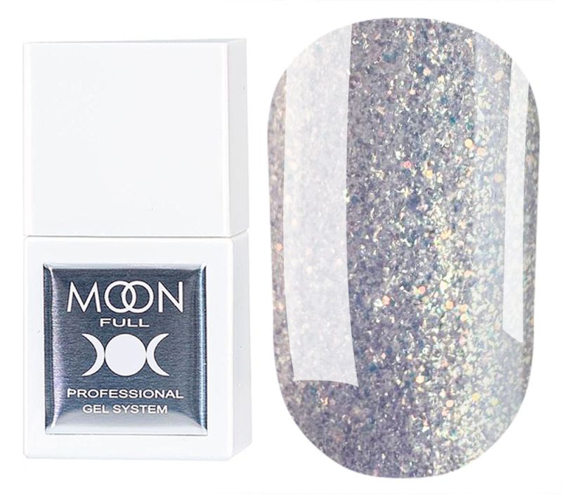 MOON FULL color Gel polish No. 101 gel-varnish (white, enamel), 8 ml