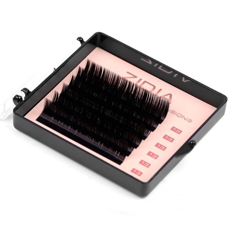 ZIDIA Premium Lash Extensions 6 стрічок - М0,07 х 13 mm