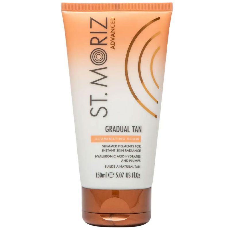 St.Moriz Лосьон для постепенного проявления автозагара с шимером Advanced Illuminating Gradual Tan Lotion, 150 мл
