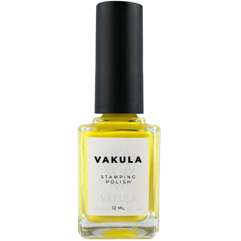 Vakula Nails Varnish for stamping No. 15 light yellow