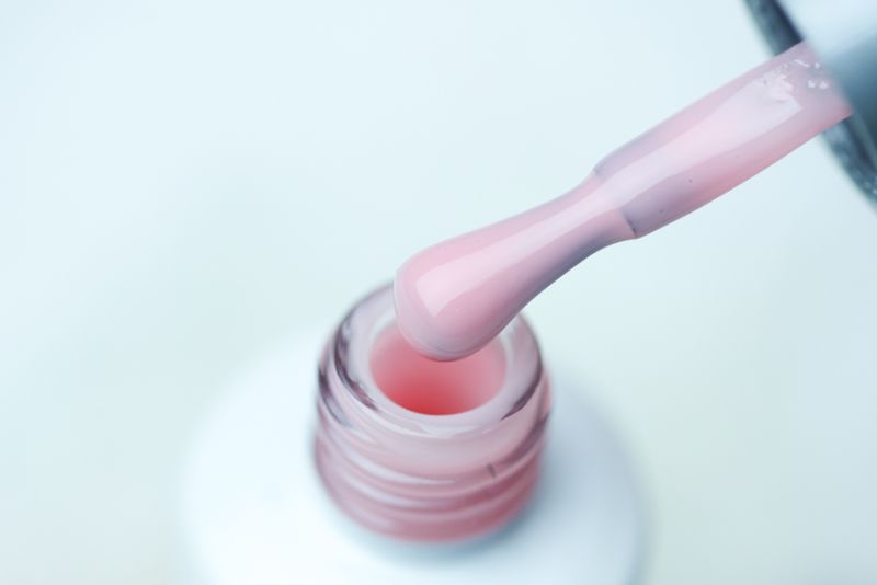Gel polish Atica French Blush GPM90 (powdery pink, enamel), 7.5 ml