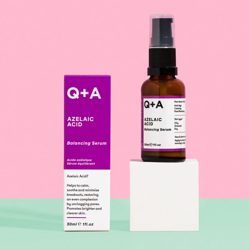 Q+A Сироватка для обличчя з азелаїновою кислотою Azelaic Acid Facial Serum, 30 мл