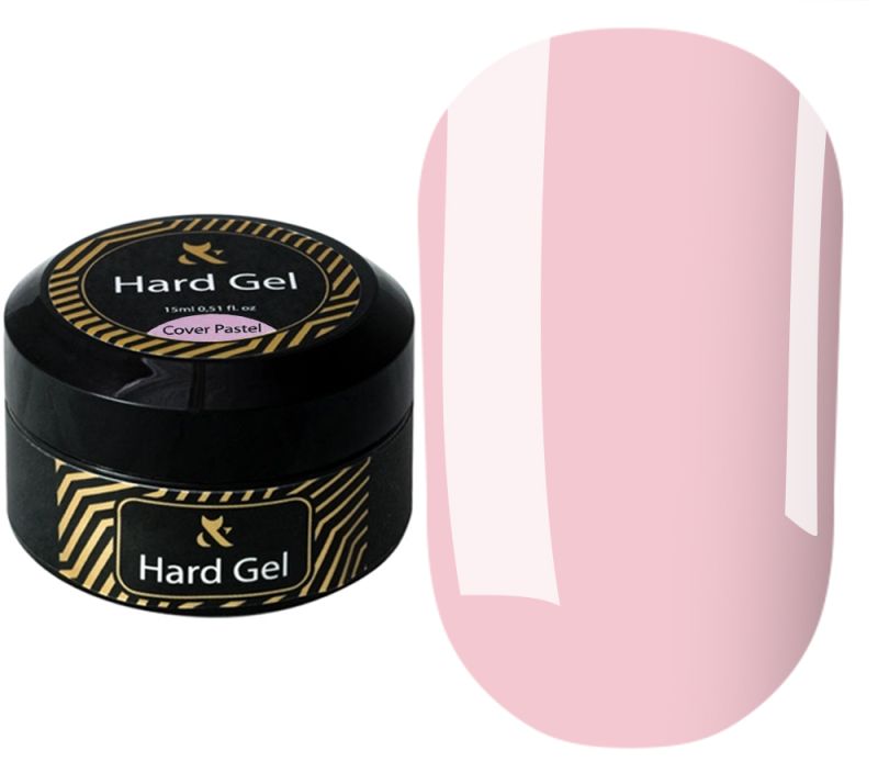 F.O.X Nail Gel Hard gel Cover Pastel, 15 ml