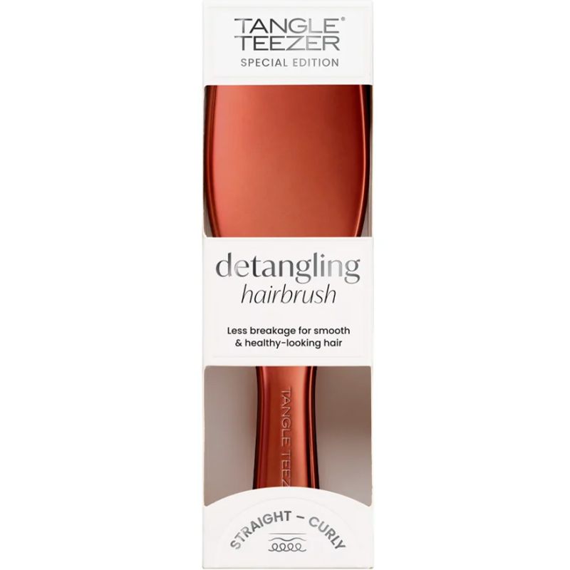 Tangle Teezer Hair Comb The Ultimate Detangler Chrome Chocolate Bronze