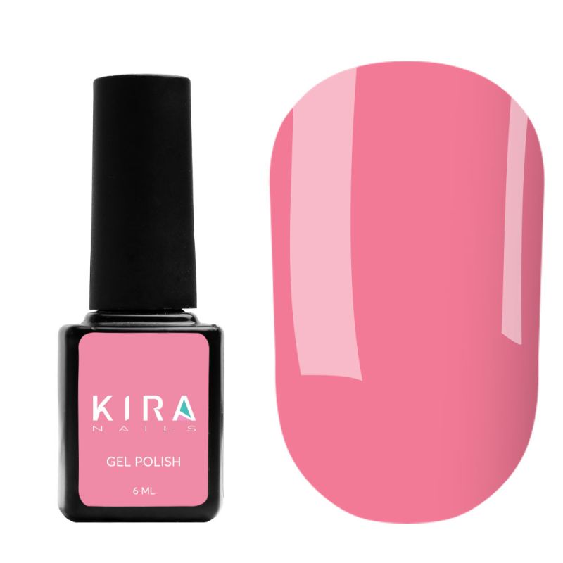 Kira Nails gel-varnish No. 056 (lilac-pink, enamel), 6 ml