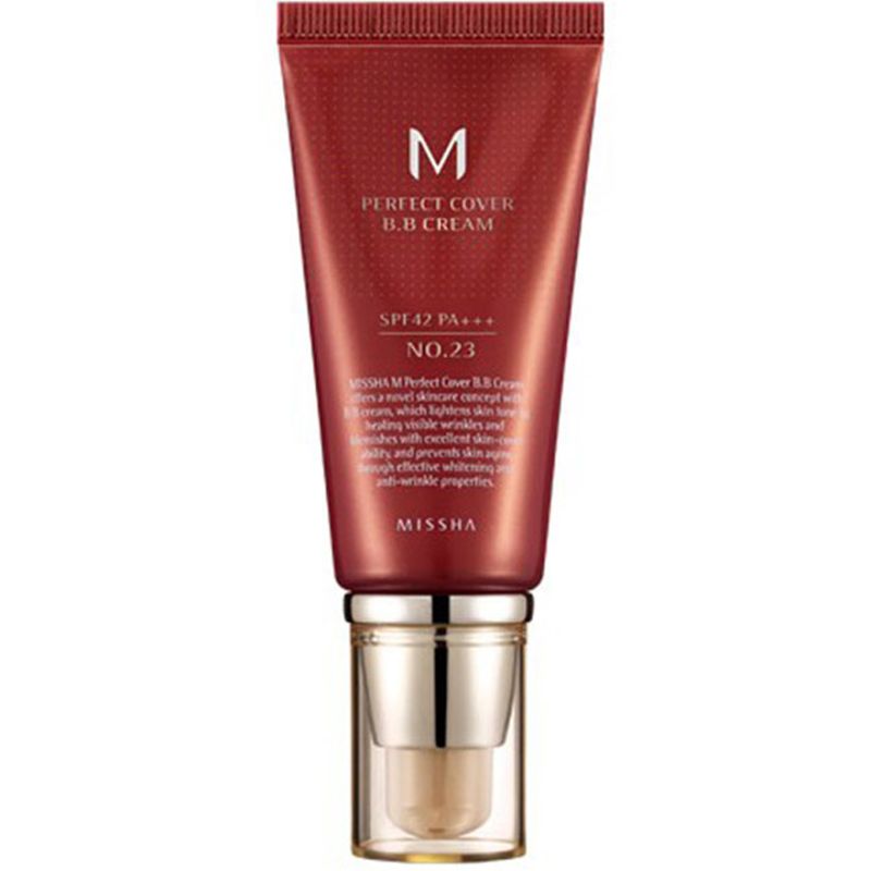 MISSHA M Perfect Cover BB Cream (SPF42 PA++), №23 (натуральный беж), 50 мл