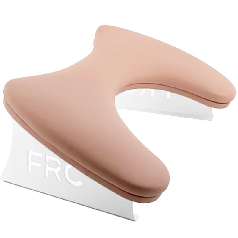 FRC Beauty Подлокотник фигурный на белых ножках Pink