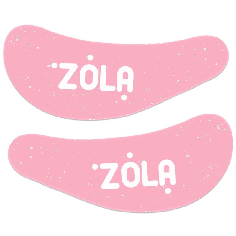 ZOLA Патчи многоразовые силиконовые для глаз Reusable Silicone Eye Patches - розовые, 1 пара