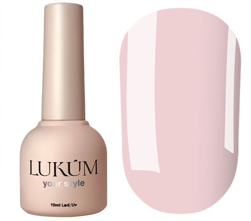 Lukum Nail top Camouflage PASTEL BROWN, 10 ml