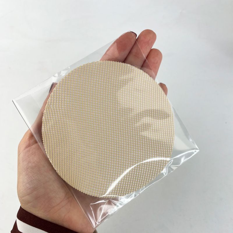 Elastic net for bun, beige