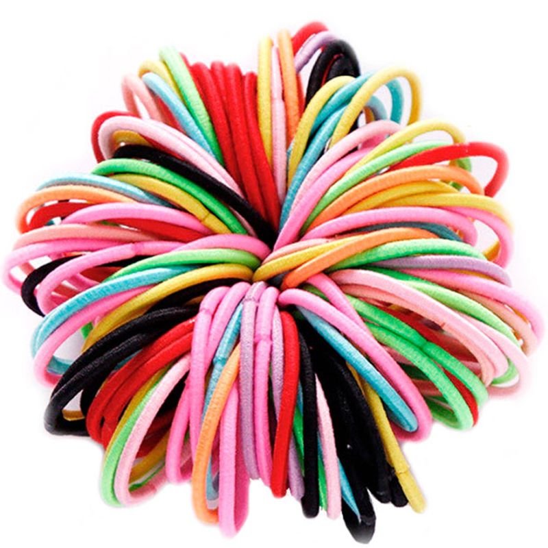 3 cm - 100 pieces - monochromatic - 9 colors, multi-colored