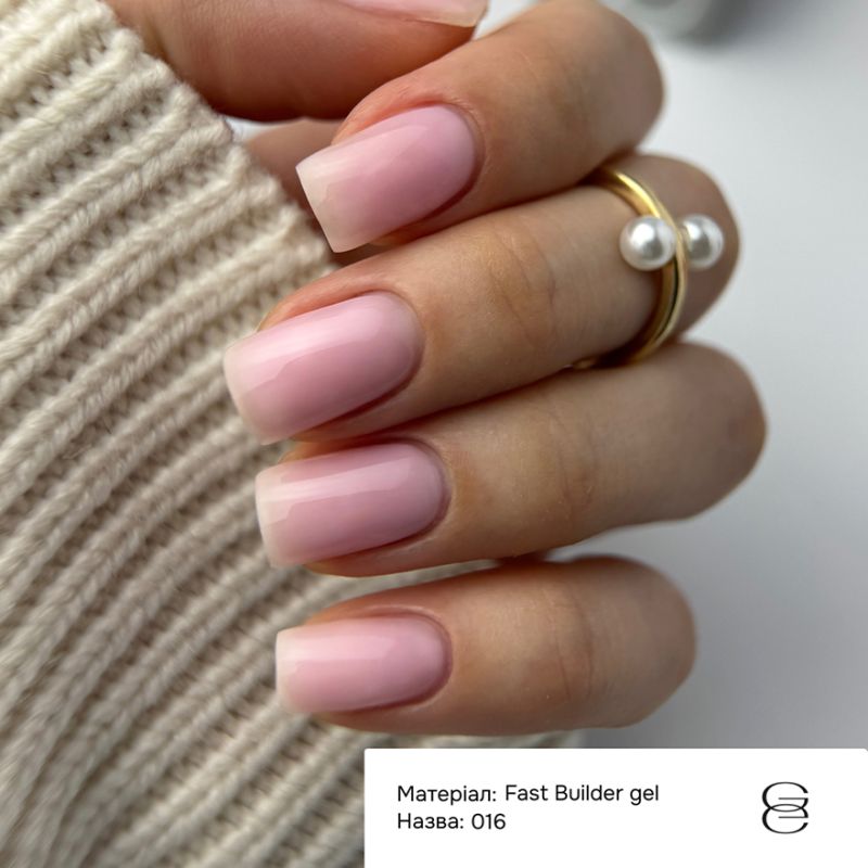  GÉMELY ex GA&MA Гель для ногтей Fast Builder gel 016, 15 мл