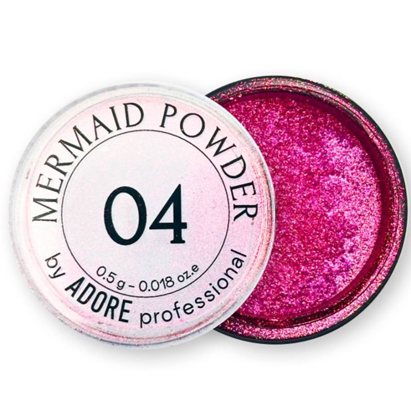 ADORE Professional Пудра для дизайна хром-хамелеон Mermaid Powder №04, 0,5 г