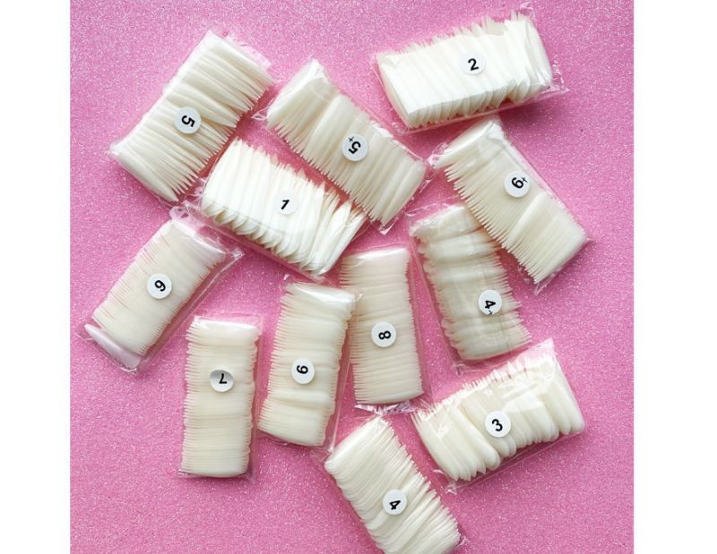 Matte tippy shaped algae, different sizes, 600 pcs