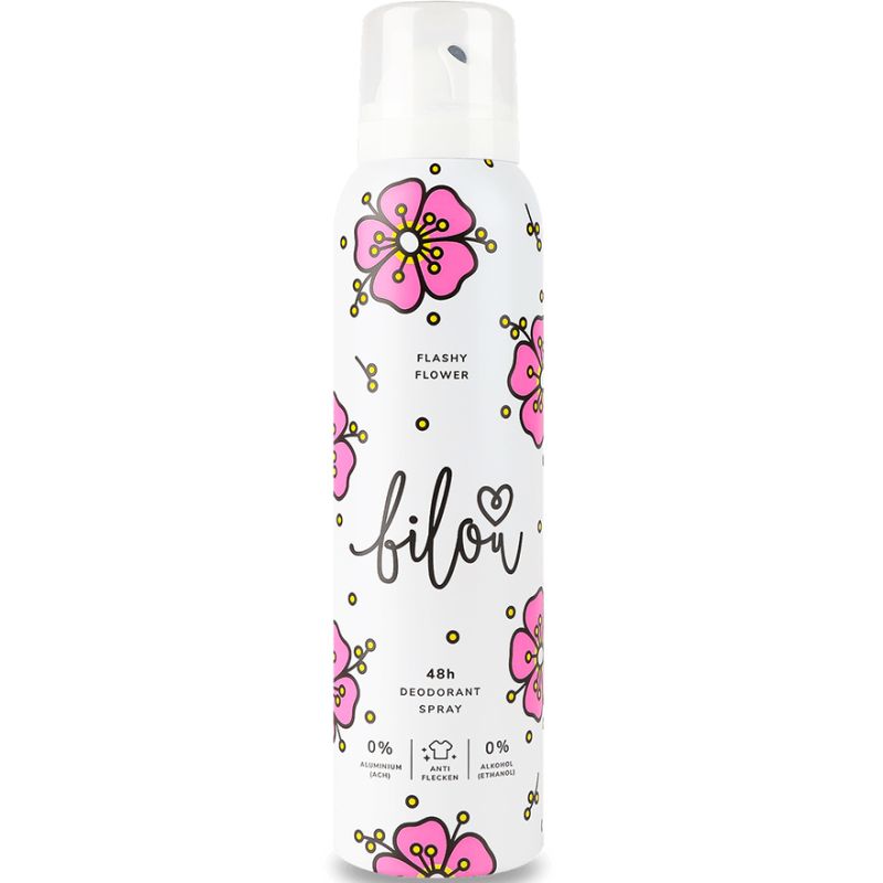 Bilou Deodorant - Flashy Flower spray, 150 ml